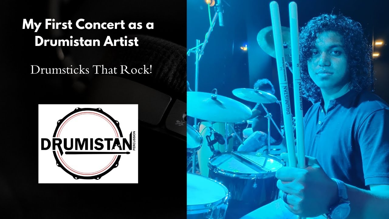Behind the Scenes of My First Drumistan Artist Concert – Stick Talk and Concert!