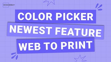 Color Picker for Images, Newest Feature in Web to Print, How to Detect the Exact Color of the Images