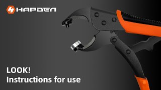 HAPDEN Snap Fastener Tool Instructions screenshot 3