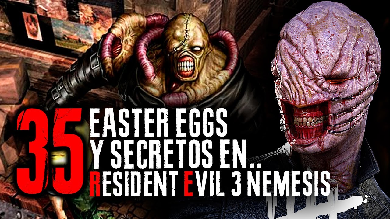 35 CURIOSIDADES, SECRETOS E EASTER EGGS BRUTALES DE RESIDENT EVIL 3 NEMESIS