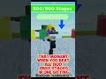 That Moment When You Complete the 800 Stage Obby Challenge