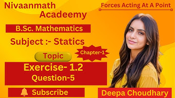 L-42||Statics B.Sc. 2nd Year||Nivaanmath Acadeemy|| B.Sc. Mathematics|| Mathematics||Statics