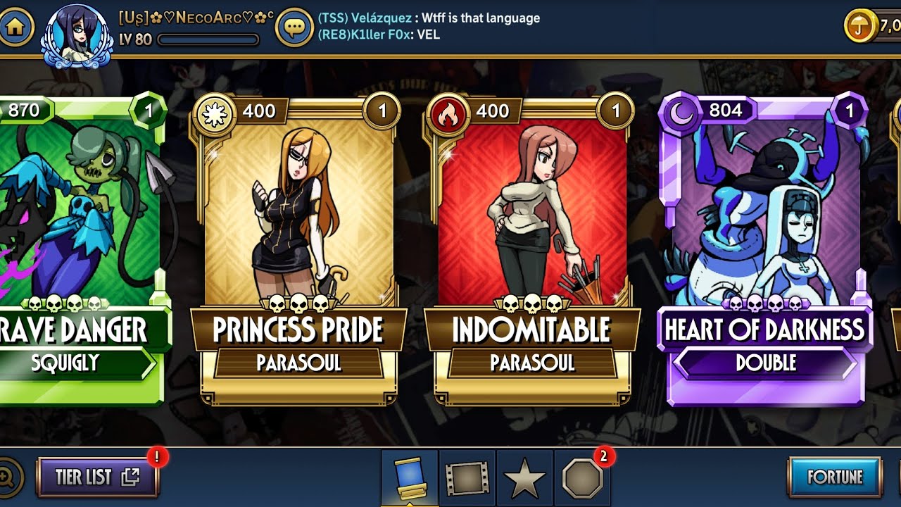 I feel lucky, Small relic opening (guild rewards)