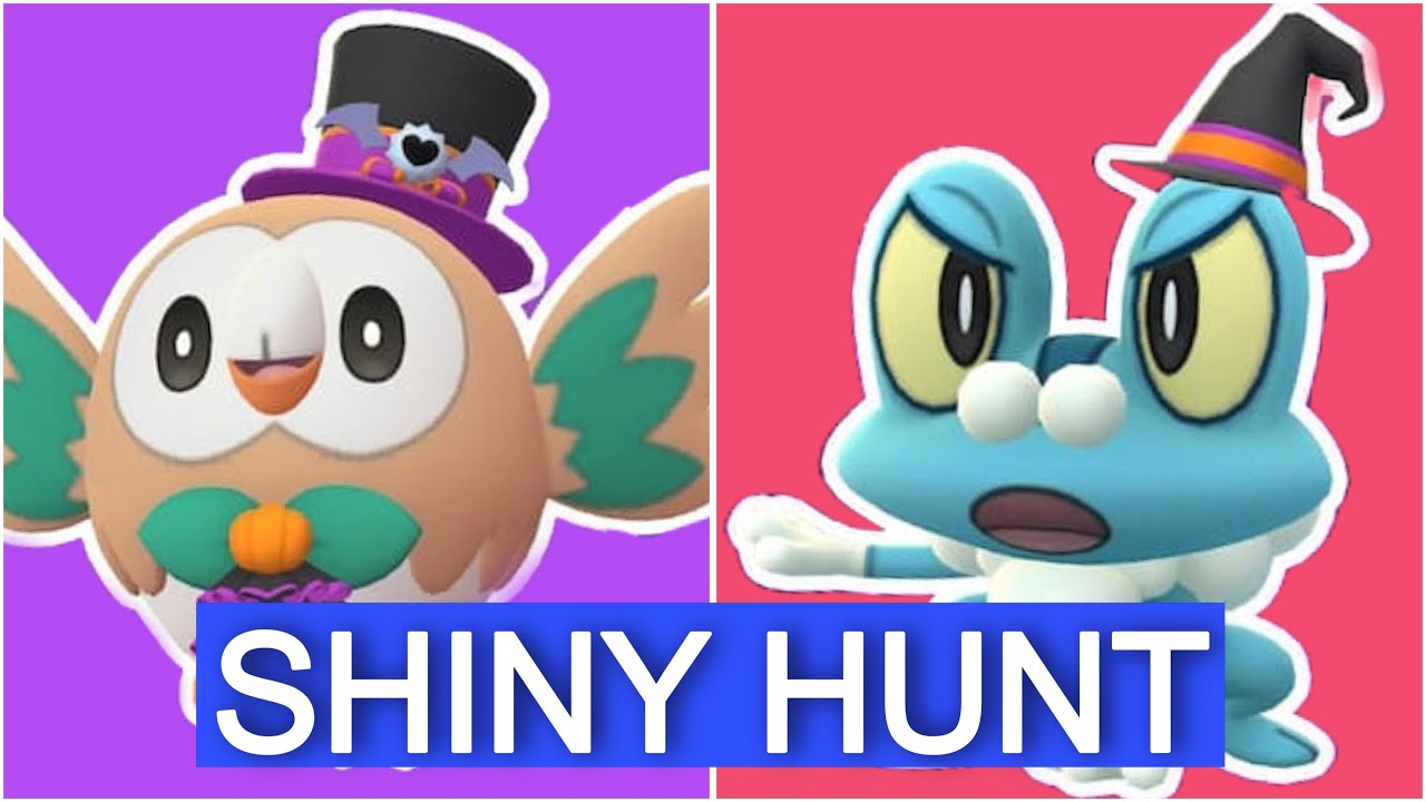 Looking for shiny Rowlet in Pokémon Go