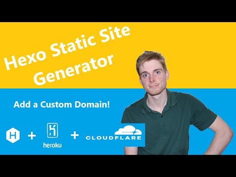 Part 3 | Hexo Custom Domain with Cloudflare | Nodejs Blog | #WordPress Killer