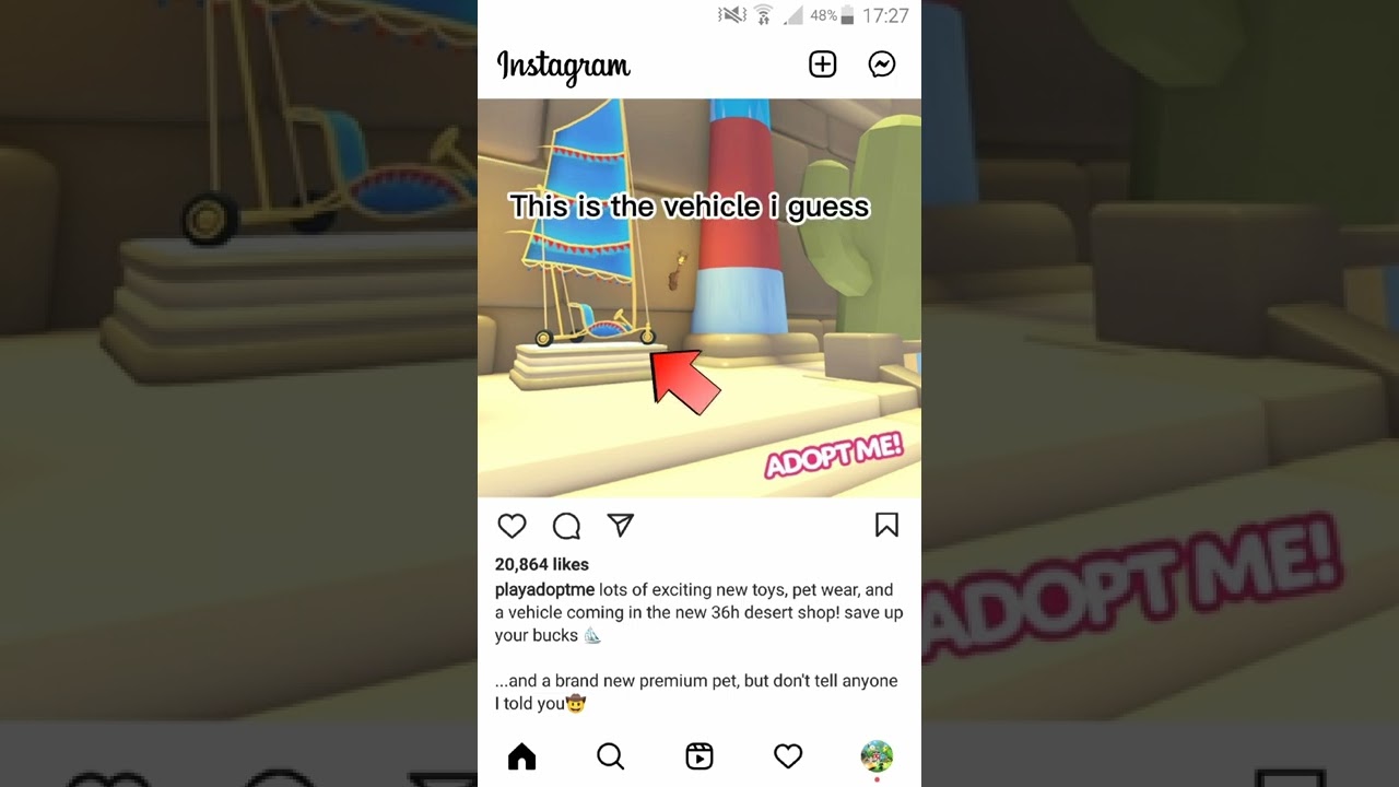 New secret adopt me pet in the new desert update???!