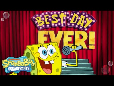 Spongebob Kanciastoporty Best Day Ever Polish Polski Piosenka Z Serialu 