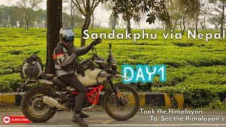 Kolkata to Pashupatinagar on Himalayan 450 in 19hrs | India to Sandakphu via Nepal bike ride