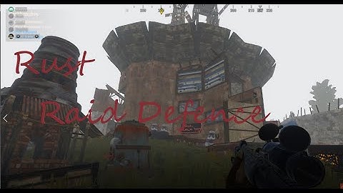RUST - Epic Raid - Defended!