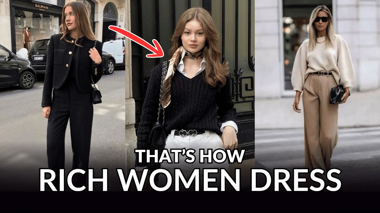 10 секретов стиля, которыми богатые женщины никогда не делятся: как на самом деле одеваются элега...