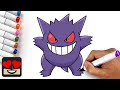 How To Draw Gengar | Pokemon