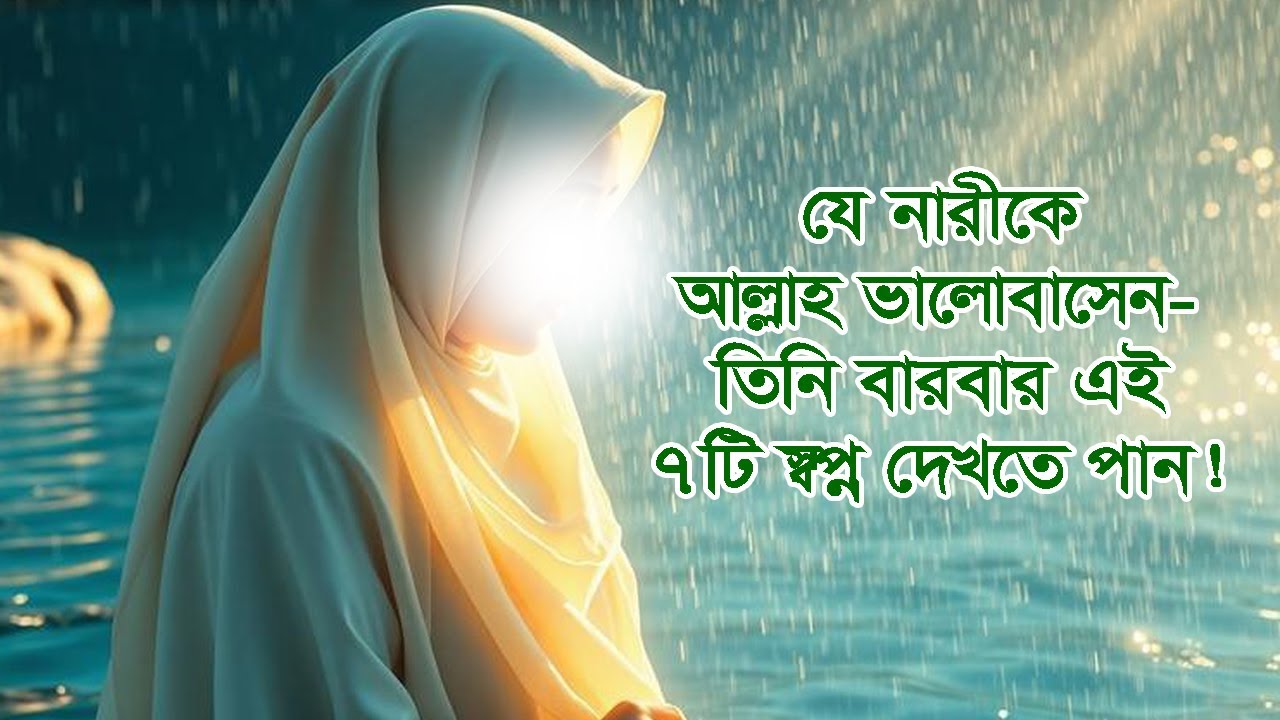 যে নারীকে আল্লাহ ভালোবাসেন—তিনি বারবার এই ৭টি বিশেষ স্বপ্ন দেখতে পান! 7 Divine Dreams for Women.
