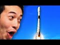Twitch reacts to a rocket launch