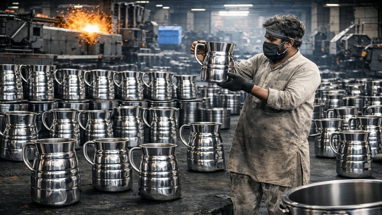 Ever Wondered How JUGS are Made | Inside Jug Making Factory