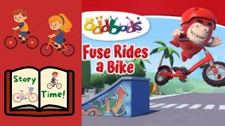 Fuse Rides A Bike  [ Oddbods ] ( Story Time ! )