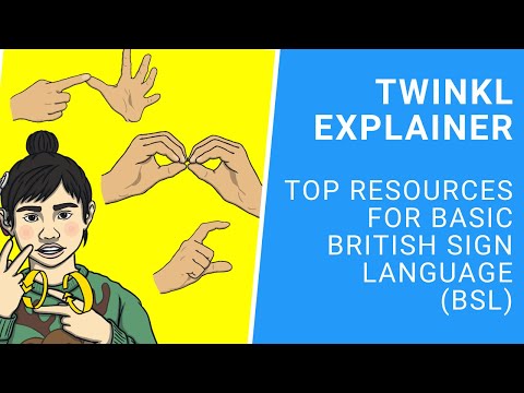 Top Resources for Basic British Sign Language | BSL