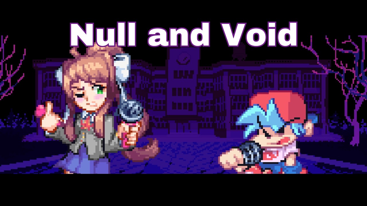 Null and Void But Monika sings it! | Null and Void cover | Friday Night Funkin' cover