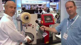 Konica Minolta - EDGE 850 Digital Label Printer and Finisher