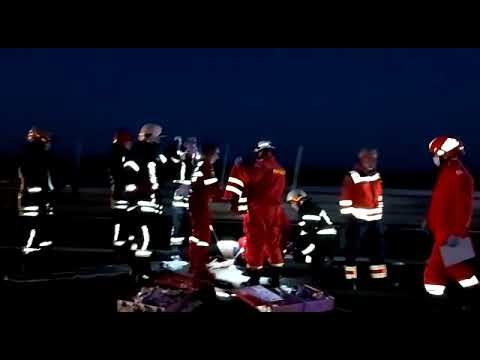 Accident cu 17 victime pe autostrada Arad-Nădlac