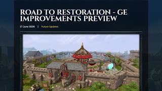 GE Improvements Preview ~ RS Update Audio Book #3