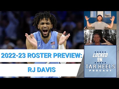 Video: Locked On Tar Heels - UNC Basketball Roster Preview - R.J. Davis