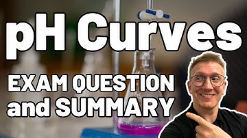 pH titration curve exam question and content summary! || OCR A level Chemistry || pH curves