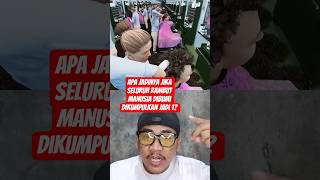 Apa jadinya jika seluruh rambut manusia dibumi dikumpulkan jadi 1? ‼️cr:@zackdfilms #sobatpaijo