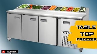 Pizza Makeline Table Salad Bar Cool Bar Salad Chiller Table Top Freezer A2. Anish Number 7989411415