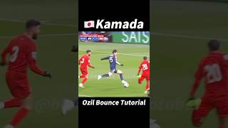 Kamada Ozil Bounce Tutorial！#football #footballshorts #footballskills