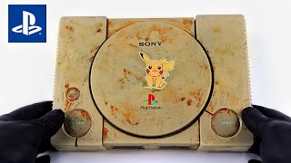 Restoring the original PlayStation (PS1)  Vintage Console restoration & repair