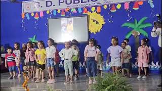 BD public school girl dance