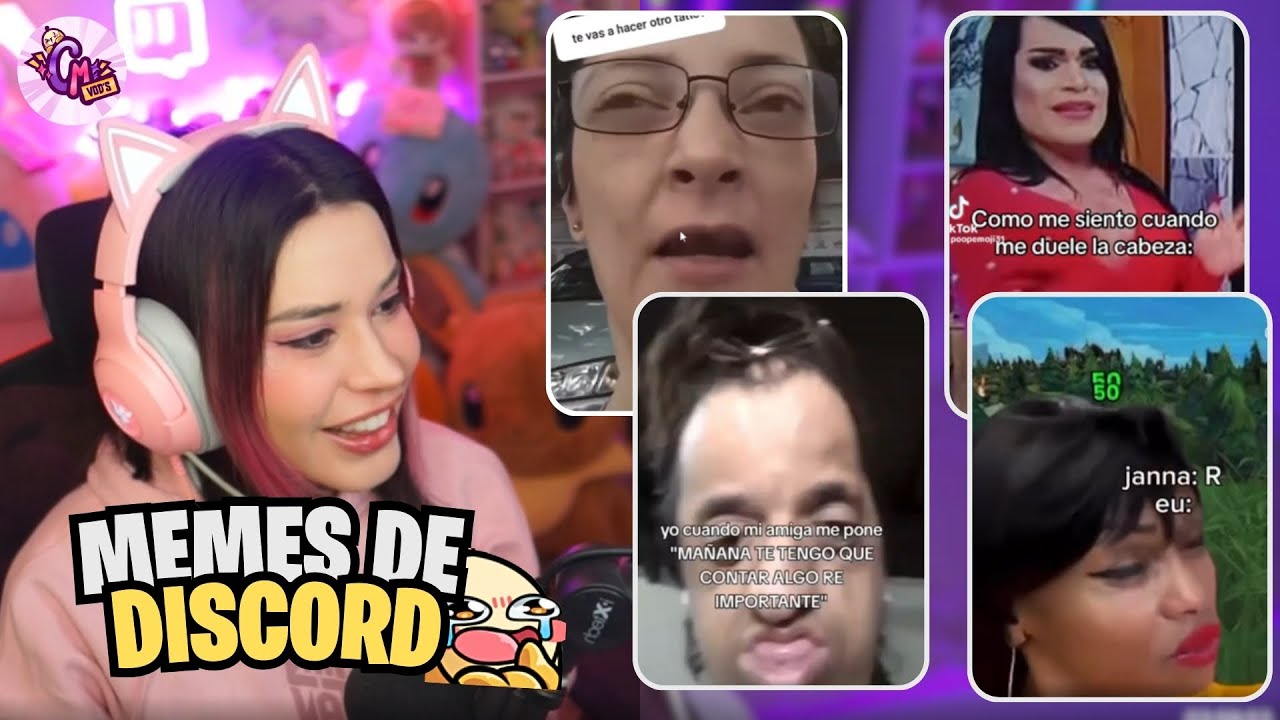 CRYSTAL MOLLY REACCIONA A MEMES DE DISCORD 🤣🤣