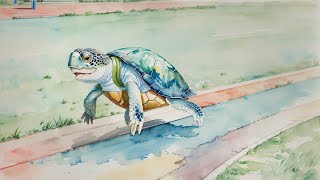 Children's Stories (Tina the Tortoise in the Great Race)
