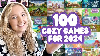 ALL the Upcoming COZY Games Launching in 2024!!! - PC & Nintendo Switch