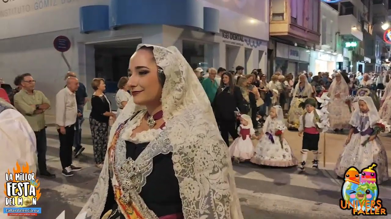 Ofrenda Fallas Elda 2025 Junta Central de Fallas de Elda  #FallasElda25