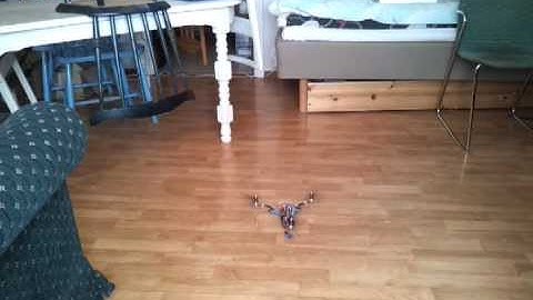 Bambucopter Tri w Crius SE - First successful flight