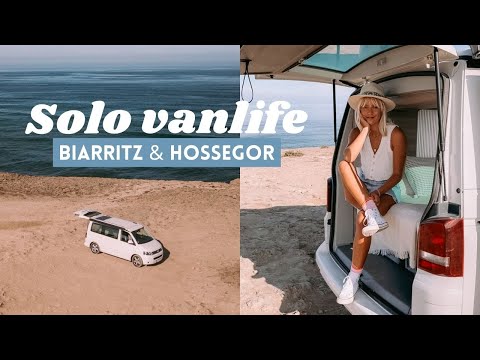 SOLO VANLIFE | Surf roadtrip Biarritz & Hossegor