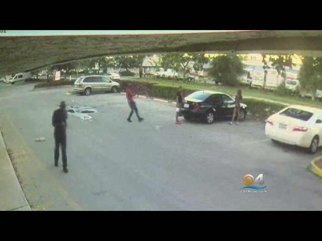 Lauderhill Police Release Surveillance Of Point-Blank Shooting Outside Fish Market