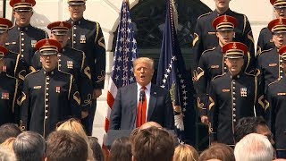 President Donald Trump signs the VA Mission Act of 2018 | ABC News