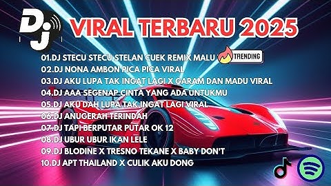DJ TIKTOK TERBARU 2025-  DJ STECU STECU STELAN CUEK REMIX - DJ COBA COBA JALANIN DULU FULL ALBUM