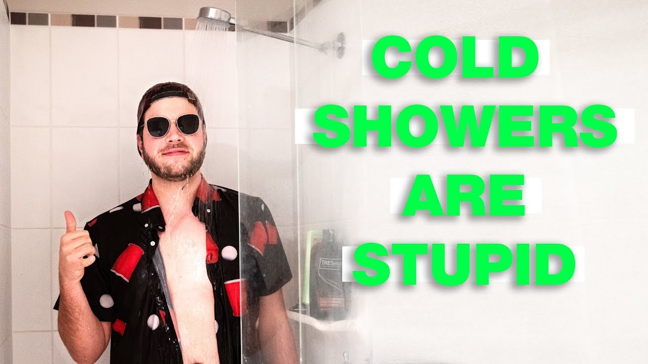 I took freezing cold showers for an entire week