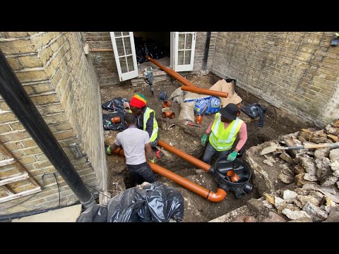 More trenches and underground drainage - Ep5
