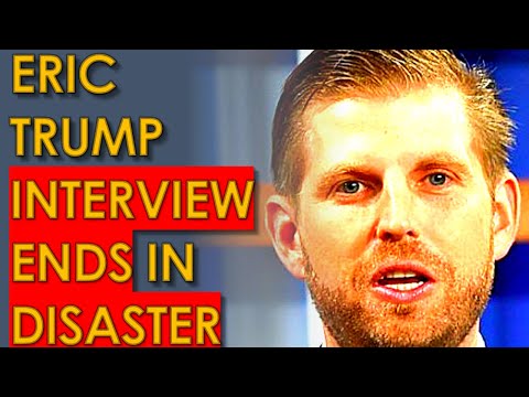 Eric Trump Interview Ends in Total DISASTER