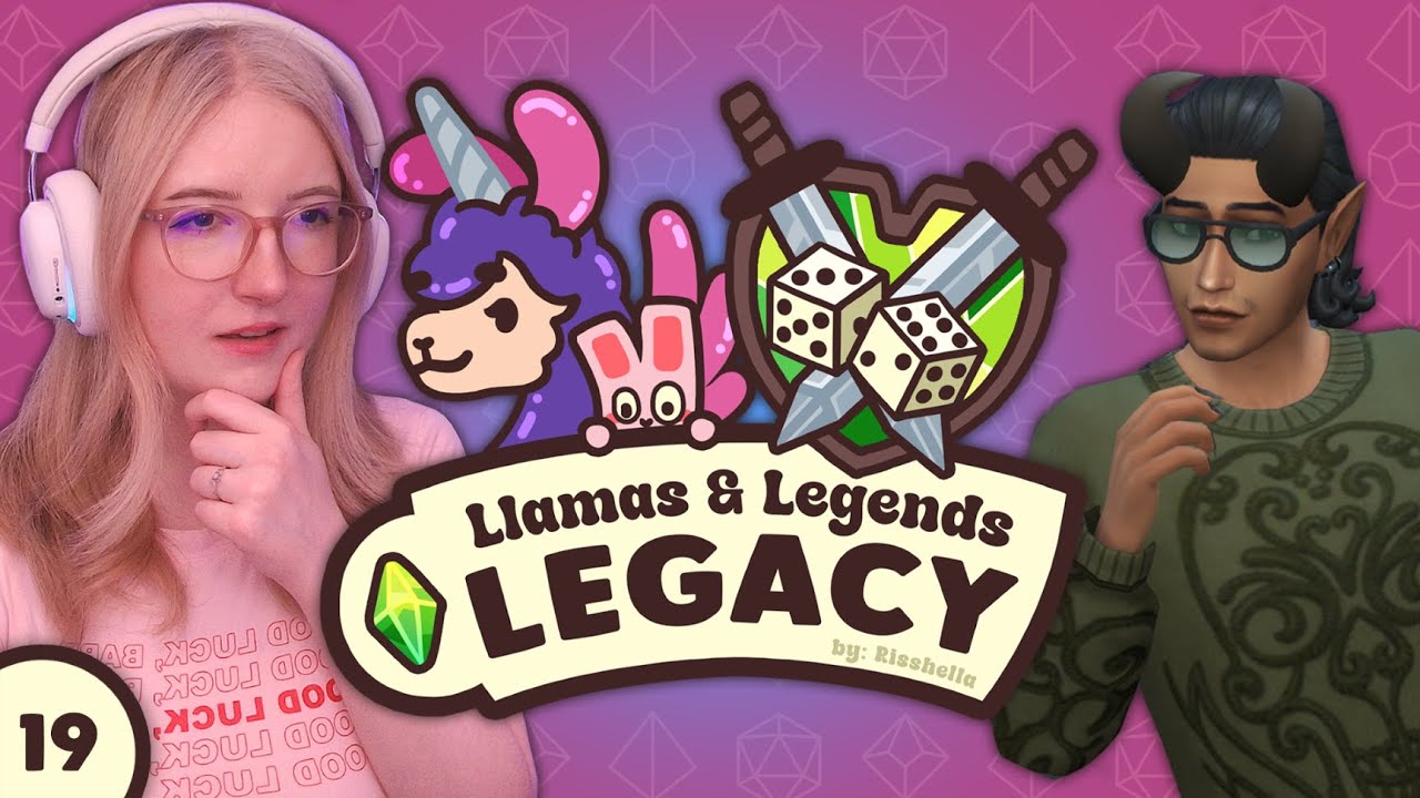 Wonderful Warlock Beginnings! 🦙⚔️ Llamas & Legends Legacy [19] | The Sims 4