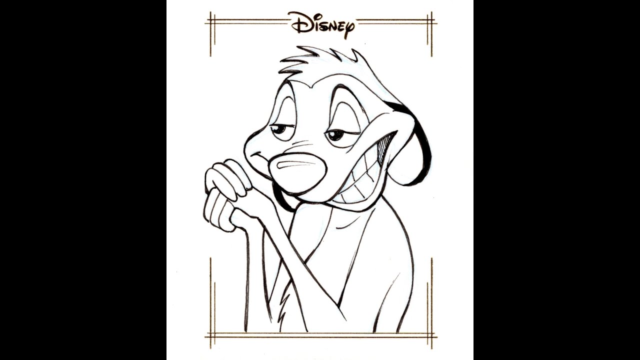 🕷️ Художник Disney Topps Chrome 2025 нарисовал Тимона из «Короля Льва» (официальное видео)