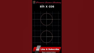 Sin(x) and Cos(x) Function | Animation | Status | #maths #concept #education #mathquiz