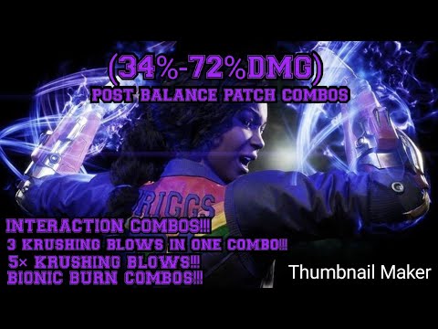 "JACQUI IS GODLIKE" Jacqui Briggs High Damage Combos