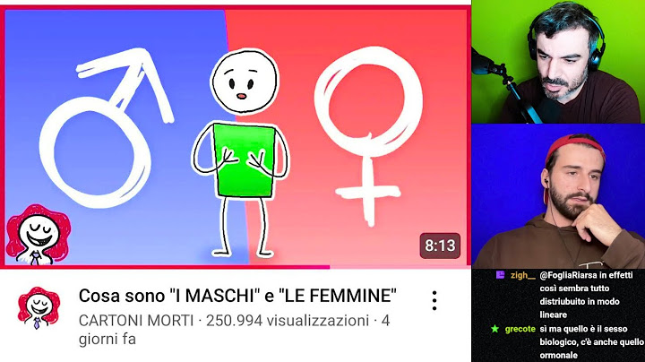 Commentiamo il video di CARTONI MORTI su maschi e femmine