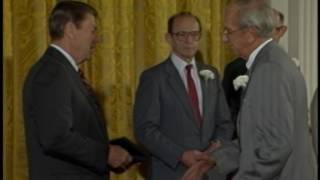 President Reagan’s Remarks at the National Medals of Science Award in the East Room on May 24, 1983