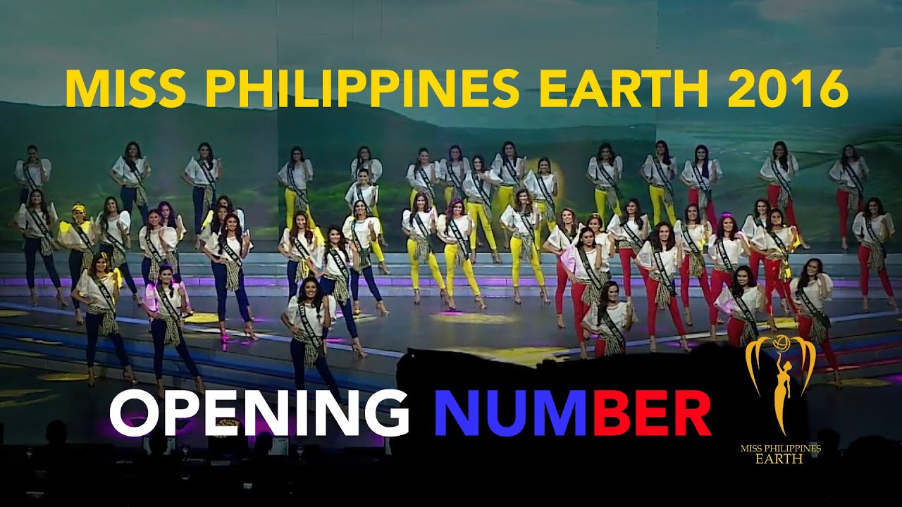 Miss Philippines Earth 2016 - Opening Number